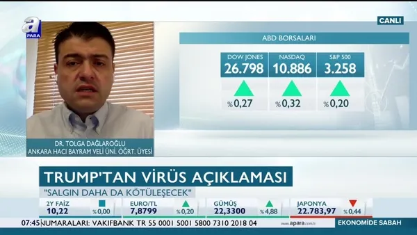 Dağlaroğlu: Aşı çalışmaları para ve maliye politikalarından önemli