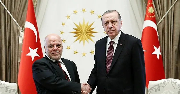 Cumhurbaşkanı Erdoğan, Irak Başbakanı İbadi’yi kabul etti