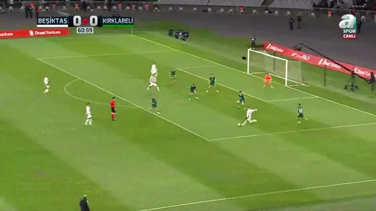 GOL | Beşiktaş 1-0 Kırklarelispor