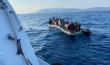 İzmir açıklarında 96 düzensiz göçmen kurtarıldı, 24 göçmen yakalandı