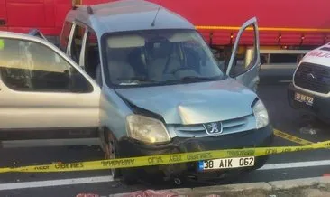 Ölüme otostop! 2 ölü 4 yaralı #kayseri