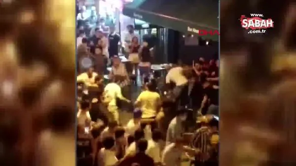 Son Dakika: İstanbul Beşiktaş Çarşı'da onlarca kişi tekme tokat 'Fight Club' filmi sahnesi gibi birbirlerine girdi | Video
