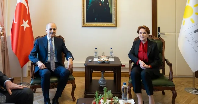 TBMM Başkanı Kurtulmuş, Akşener ile görüştü TBMM Başkanı Kurtulmuş, Akşener ile görüştü