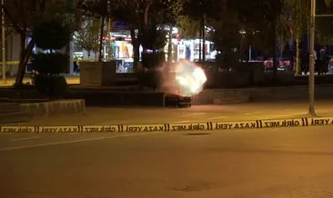 Bolu’da şüpheli valiz, bomba imha robotu ile patlatıldı
