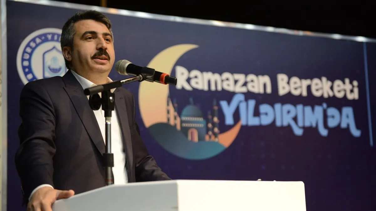 Yıldırım’a ramazan sokağı ve kutsal emanetler sergisi