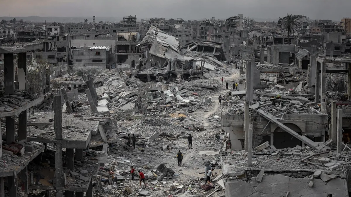 İşte Siyonist İsrail’in Gazze’deki yıkımı! Uydu görüntüleri ortaya çıktı, “Mahalle mahalle yok edildi” İşte Siyonist İsrail’in Gazze’deki yıkımı! Uydu görüntüleri ortaya çıktı, “Mahalle mahalle yok edildi”