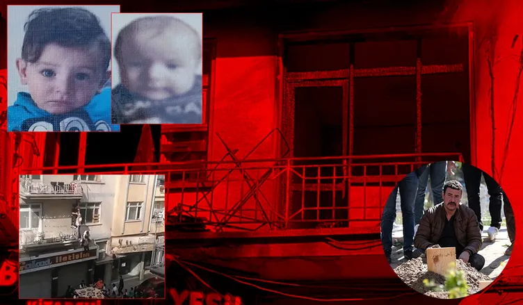 SON DAKİKA... Biri 4 diğeri ise 3 yaşında… Acılı baba gözyaşları ile veda etti: Konya’daki yangın faciasının görüntüleri ortaya çıktı!