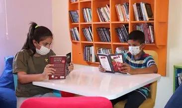Midyat’ta köy çocukları için kütüphane kuruldu
