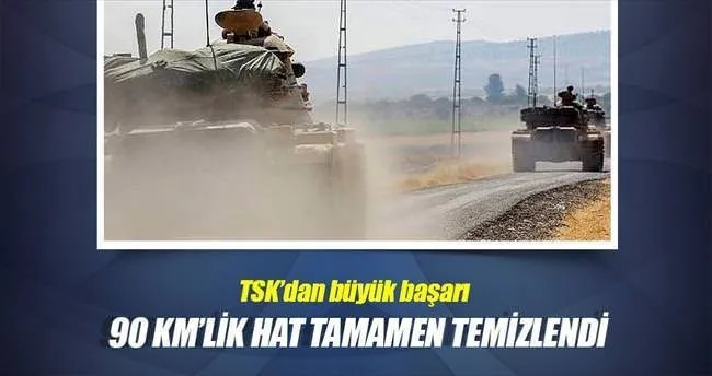 Sınır temizlendi