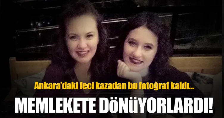 Ankara’daki feci kazadan bu fotoğraf kaldı...