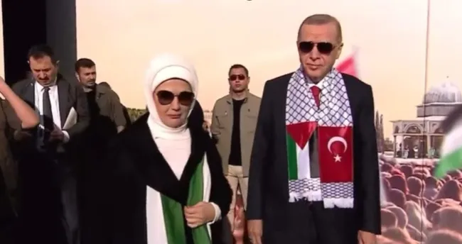 Milyonlar Büyük Filistin Mitingi'nde! Başkan Erdoğan'dan önemli açıklamalar - Son Dakika Haberler
