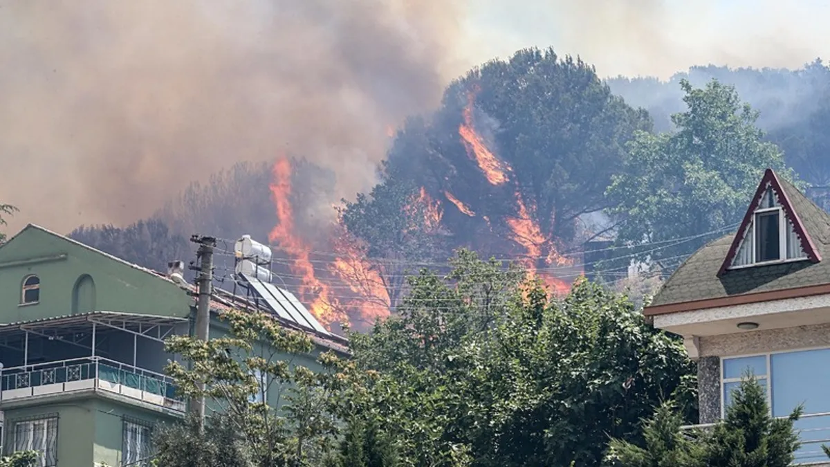 SON DAKİKA | Bursa'da korkutan yangın! Makilik alanda çıktı evlere sıçradı SON DAKİKA | Bursa'da korkutan yangın! Makilik alanda çıktı evlere sıçradı