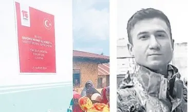 Şehidin adı Afrika’da yaşayacak