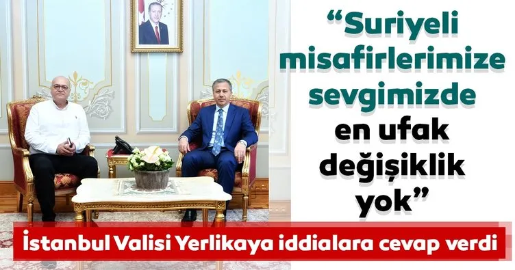 İstanbul Valisi Yerlikaya: ‘Suriyeli misafirlerimize sevgimizde en ufak bir değişiklik yok’