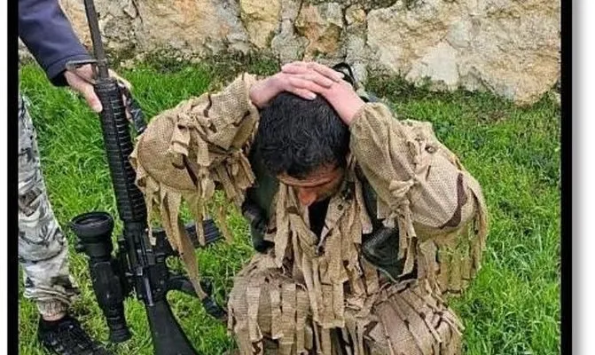 Zeytin Dalı bölgesine sızmaya çalışan PKK/YPG’li terörist yakalandı
