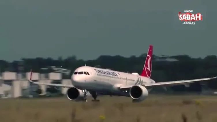 THY yeni uçağı A321 neo'u böyle tanıttı