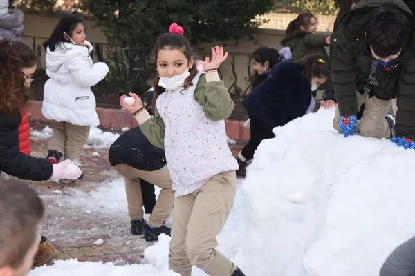 Osmaniye’nin 2 ilçesinde eğitime kar tatili