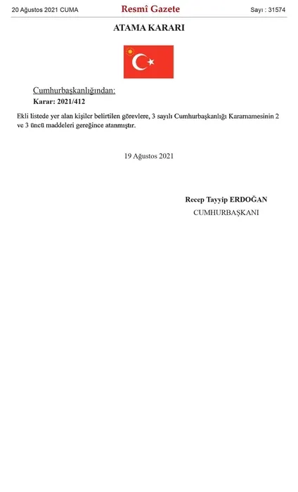 Resmi Gazete’den son dakika haberi | 624 mülki idare amirinin görev yeri değişti! İşte görev yeri değişen mülki idare amirlerinin isim listesi ve yeni yerleri
