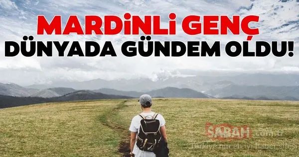 Mardinli genç adından yurt dışında bile söz ettirdi!