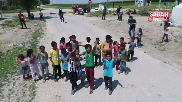 Mevsimlik işçi çocuklarının drone ile imtihanı