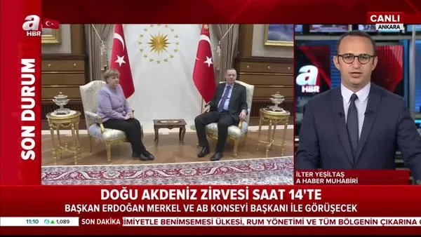 Son dakika haberi: Cumhurbaşkanı Erdoğan'dan Angela Merkel ile kritik Doğu Akdeniz görüşmesi | Video