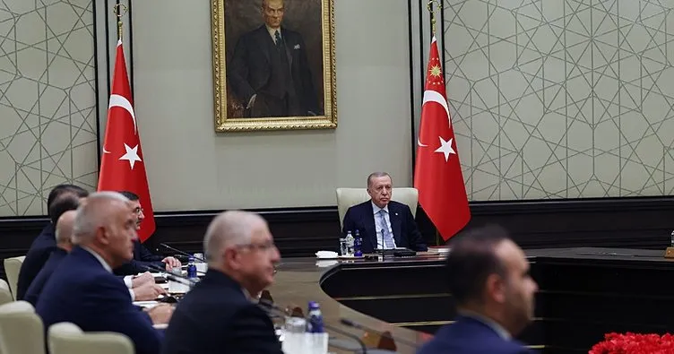 SON DAKİKA | Kritik Cumhurbaşkanlığı Kabinesi Başkan Erdoğan liderliğinde toplandı