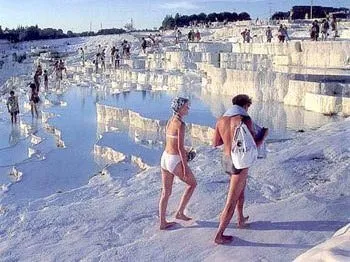 Pamukkale’yi güzeller bastı