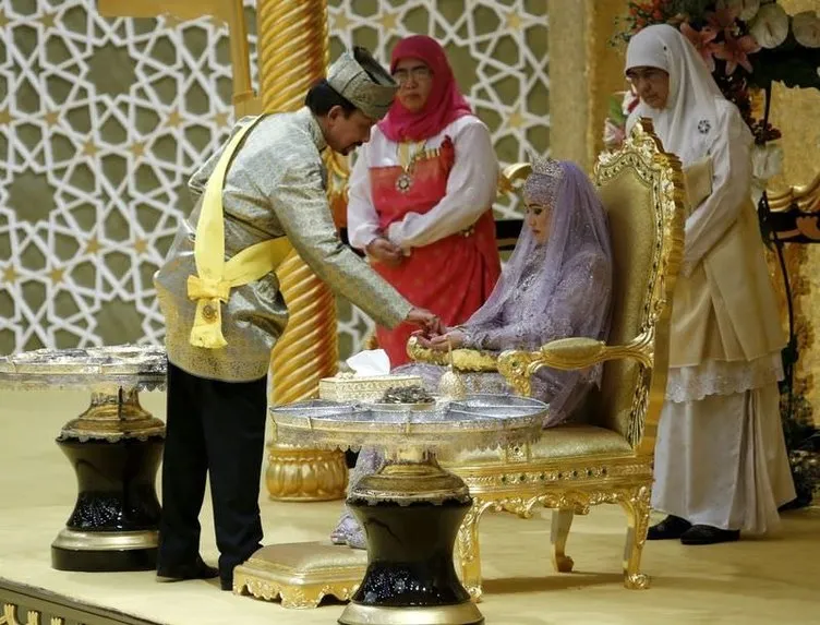 Brunei’de göz kamaştırıcı düğün