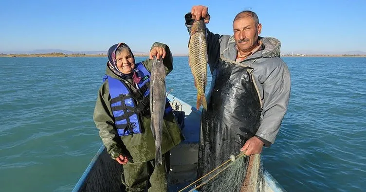 Balıkçı çift 30 yıldır birlikte Vira bismillah diyor