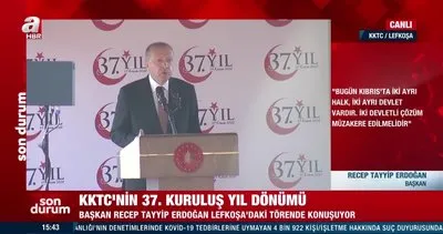 Başkan Erdoğan’dan KKTC’de net mesaj: Tahammülümüz kalmadı | Video