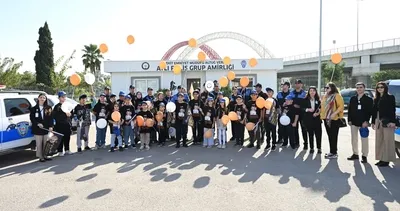 Lösemi hastası çocuklar atları sevip balon uçurdu #adana