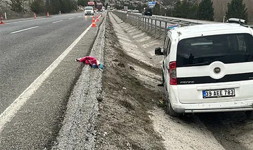 Hafif ticari araç su tahliye kanalına düştü: 2’si çocuk, 3 yaralı! #kutahya