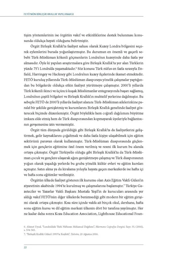 FETÖ'nün İngiltere yapılanması deşifre edildi