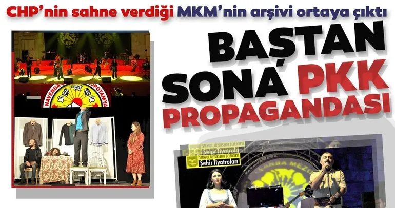 İBB’nin izin verdiği MKM’nin arşivi PKK propagandasıyla dolu