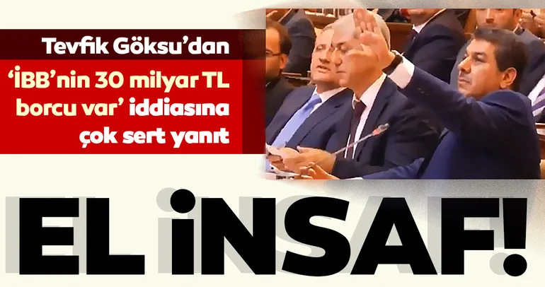 Göksu: Sadece KİPTAŞ İBB’nin borcunu öder