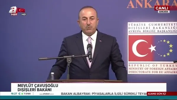 Mevlüt Çavuşoğlu 4. Reform Eylem Grubu Toplantısı'nda konuştu