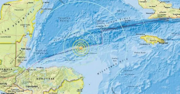 Karayipler’de 7.6 şiddetinde deprem
