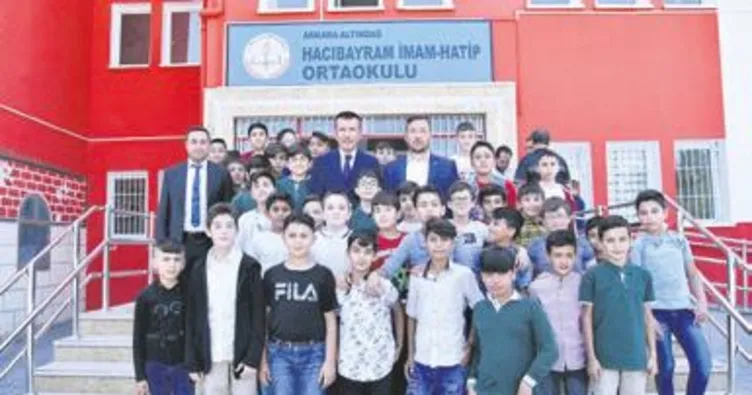 Altındağ’da ilk ders zili çaldı