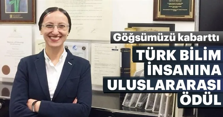 Türk bilim insanı Mutlu Özcan’a uluslararası ödül