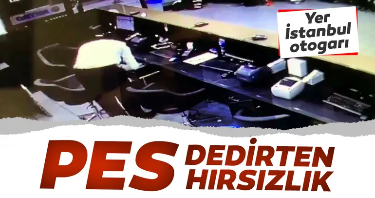 Otogarda ’pes’ dedirten hırsızlık