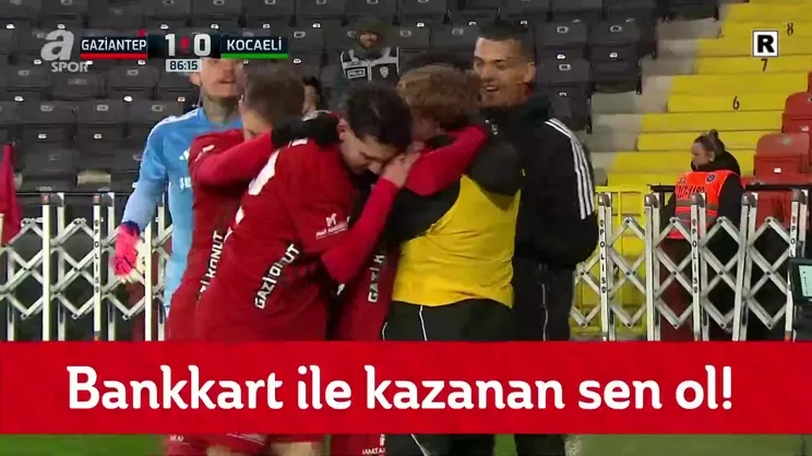GOL | Gaziantep FK 1-0 Kocaelispor