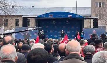 7’li koalisyonun Cumhurbaşkanı adayı Kemal Kılıçdaroğlu’na Ardahan’da soğuk duş
