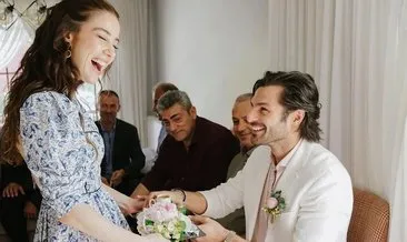 Güzel oyuncu Özge Gürel’i ailesinden isteyen Serkan Çayoğlu’nu tuzlu kahve terletti! Serkan Çayoğlu ile Özge Gürel nişanlandı!