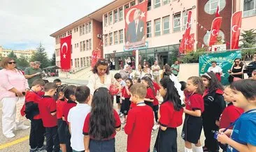 Minikler dersbaşı yaptı