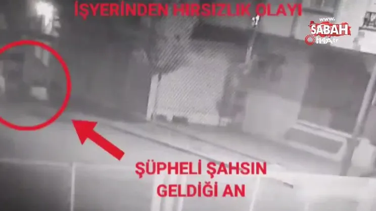 Motosiklet hırsızları kamerada | Video