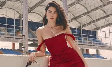 Nesrin Cavadzade sosyal medyayı yaktı geçti! Kırmızı elbisesinin fiyatı dudak uçuklattı!