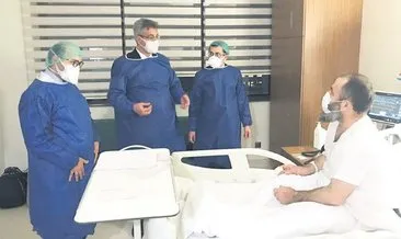 Başakşehir Şehir Hastanesi’nde pandemiyle mücadele başladı