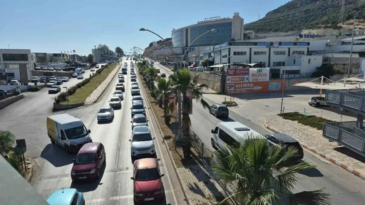 Muğla’ya Kurban Bayramı’nda turist akını Muğla’ya Kurban Bayramı’nda turist akını