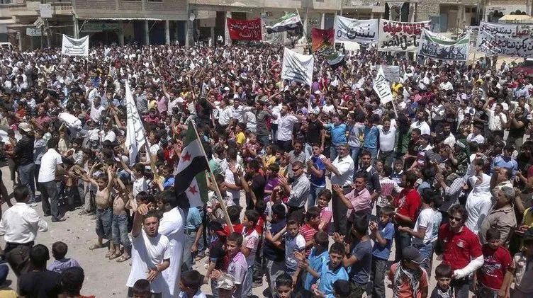 Suriye’de gösteriler
