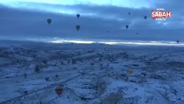 Sıcak hava balonları 8 günün ardından havalandı | Video